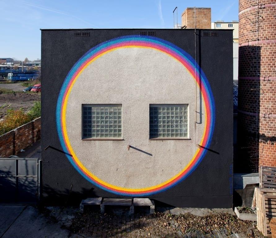 JAN KALÁB, Selected works, on walls, Circle,Prague 2013