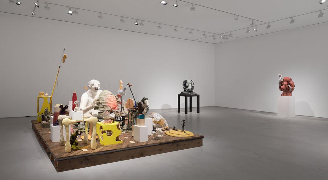 Nicole Eisenman , ‘Untitled (Show)’, exhibition view, 5 May—22 July 2022, Hauser & Wirth gallery.